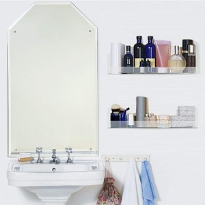 Giá sách treo tường bằng <span class=keywords><strong>acrylic</strong></span> trong suốt, dày 3-5mm, kệ sách nổi, kệ để đồ hình chữ U, giá trưng bày, giá để đồ nhà tắm - Product Image 6