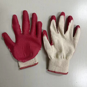 ถุงมือป้องกันการบาดแบบใช้ซ้ำได้ OMET ราคาประหยัด น้ำหนัก 450 กรัม-1000 กรัม/โหล ทนทานต่อการสึกหรอ ผลิตจากผ้า CVC 80% คอตตอน + 20% โพลีเอสเตอร์ ระบายอากาศได้ดี ป้องกันการบาด - Product Image 1