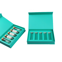 Custom Essential Oil Oral Liquid Glass Flask test Tube Luxury Packing Gift Paper Box