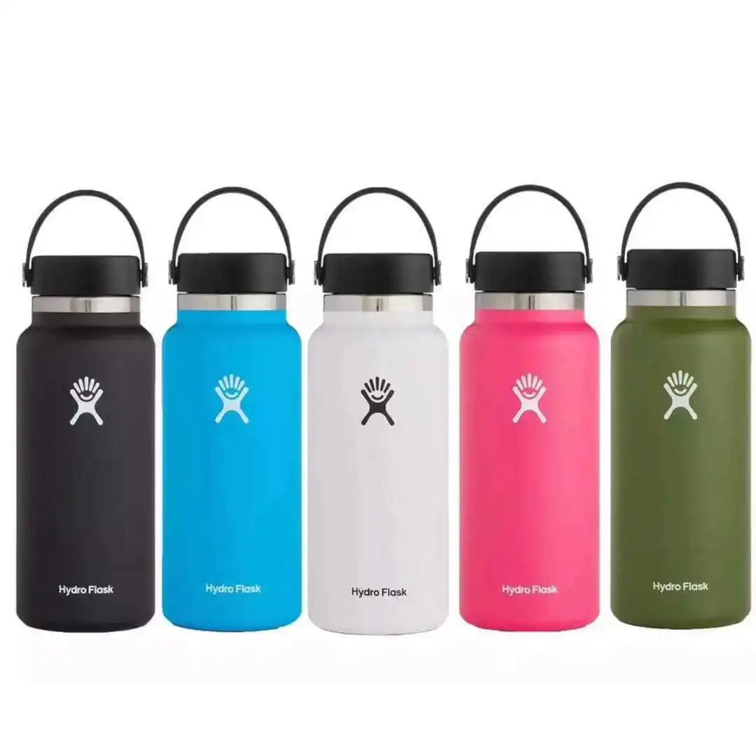 Custom stainless steel tea thermal vacuum flask smart travel thermos cup water bottle