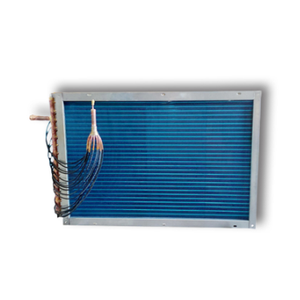 Di alta qualità condensatore evaporatore scambiatore di calore di refrigerazione tubo di rame automatico alette in alluminio piastra pompa <span class=keywords><strong>motore</strong></span> - Product Image 1
