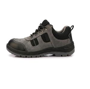 Chaussures de sécurité en cuir pour hommes, semelle PU durable, pour travaux d'ingénierie et de fabrication, en promotion au meilleur prix - Product Image 6