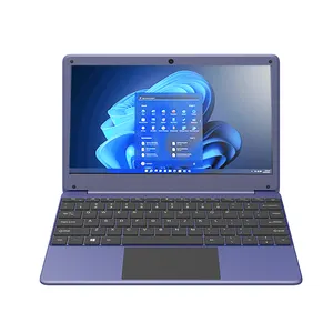 Laptop Intel N5095, Notebook PC prosesor Quad Core 15.6 DDR4 16GB 1920x1080 tampilan IPS Netbook baru murah