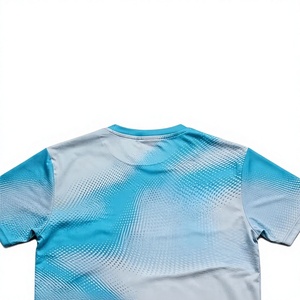 เสื้อยืดผู้ชายแขนสั้นลายจุดไล่สี แห้งเร็ว ทรงปกติ คอกลม ผ้าถักโพลีเอสเตอร์ สวมใส่สบาย เหมาะสำหรับเล่นกีฬา - Product Image 6