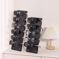 Meilleures ventes transfrontalières : Support de rangement et de présentation pour lunettes en bois de Jinhua