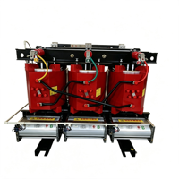 Transformateur triphasé à isolation époxy sèche 50/60Hz, entrée 6-37kV, refroidissement AF, IP20/IP40, ignifuge, sans entretien
