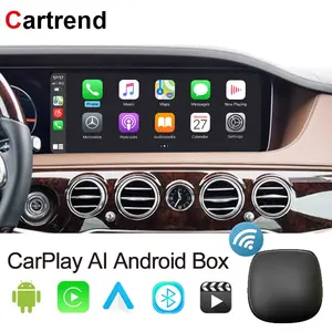 Android 11 Carplay Ai Box Adapte 3 32G for Car Built-in OEM Wired CarPlay to Wireless Android Auto & CarPlay Airplay Mirror Link