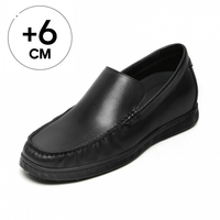 Vente en gros usine Nouveau style Tendance mode Mocassins italiens pour hommes Mocassins rehaussants de 6 cm Mocassins d'affaires et de mariage