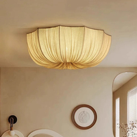Luminaire LED de style antique pour bureau à domicile, moderne américain, en tissu, avec douille E27, hauteur réglable, garantie 2 ans, éclairage 4000K