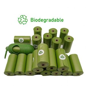 Fully <b>Compostable</b> Disposable Poo <b>Bag</b> Customized Pet Biodegradable Corn Starch Dog Poop <b>Bag</b> Dog Waste Poop <b>Bags</b> - Product Image 6