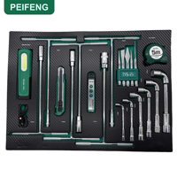 Juego de Herramientas de Acero al Cromo Vanadio de Alta Calidad PEIFENG, 420 Piezas, con Caja de Herramientas, Herramientas de Reparación Automotriz Personalizadas CRV, Llaves de Tubo OEM