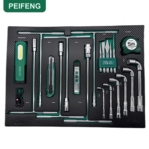 ชุดเครื่องมือคุณภาพสูง PEIFENG 420 ชิ้น ผลิตจากเหล็กโครเมียมวาเนเดียม พร้อมกล่องเครื่องมือ ชุดเครื่องมือซ่อมแซมรถยนต์แบบกำหนดเอง CRV <span class=keywords><strong>ประแจ</strong></span>บล็อก OEM - Product Image 1
