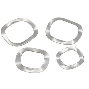 M10 M12 thép không gỉ B8 b8m b8t a453 gr660 A286 Crinkle có khía hình nón sóng cong mùa xuân khóa máy giặt din137 din128 din6796 - Product Image 2