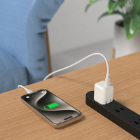 Mini chargeur PD 30W pour téléphone portable/chargeur macbook type-c avec charge rapide