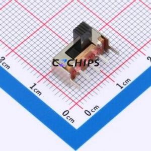 SK-12E12-G060 Slide Switch Bent Lead Through Hole-5P,12.9x6mm Switch Single Pole Single Throw Rectangle Pin Header PC Pin 12.9mm - Product Image 1