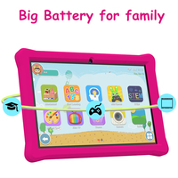 Tablet Infantil OEM Android 12.0 de 10 Pulgadas y 32 GB con Wifi Educativo para el Aprendizaje de los Niños, Carcasa de Silicona Rockchip, Nueva para Niños