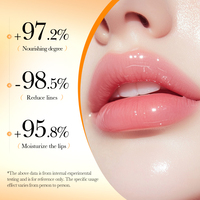 Masque pour les lèvres à l'extrait de citron OEM Sadoer pour réparer les lèvres sèches et les hydrater en profondeur avec une formule nourrissante rafraîchissante 8g
