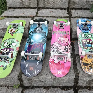 Skateboard Hard star, 8 8.25 8.5 pouces, Skateboard de rue complet et personnalisé en érable, nouveau Design