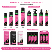 Vente directe d'usine, spray capillaire éclaircissant à la kératine organique de haute qualité, huile capillaire pour des cheveux naturellement sains et brillants, kit de soin des cheveux