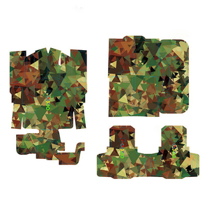 Autocollant en PVC coloré HOSHI pour drone <span class=keywords><strong>SJRC</strong></span> F11 / <span class=keywords><strong>F11S</strong></span> 4K Pro, ensemble complet de décalcomanies pour télécommande, film de camouflage, skins de protection pour drone - Product Image 4