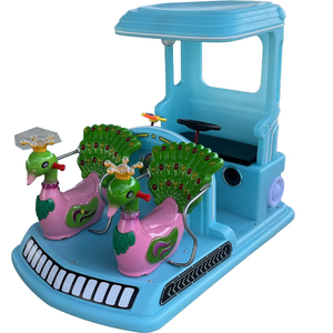 Nouvelle voiture tamponneuse lumineuse électrique licorne pour deux personnes <span class=keywords><strong>aire</strong></span> de jeux pour enfants parcs d'attractions en plastique extérieurs - Product Image 6