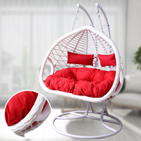 Mobilier de jardin, Patio extérieur, rotin, chaise oeuf suspendue