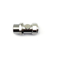 Parafoudre coaxial en laiton N SMA F BNC TNC UHF 4.3-10 DIN mâle femelle DC 3GHz 6Ghz 90V/230V/350V Tube à gaz