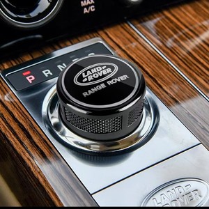Bague de garniture de levier de vitesses en alliage d'aluminium dédiée pour Range Rover 17-22 Discovery Sport <span class=keywords><strong>Evoque</strong></span> P-Mode, intérieur de voiture - Product Image 3
