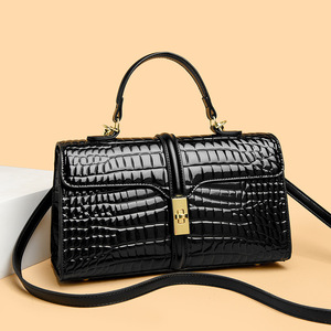 New PU Leather Large Capacity Woman Handbag Grid Shoulder <b>Bag</b> Fashion Casual Designer Crossbody Ladies PurseBag Women's <b>Bag</b> - Product Image 1