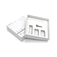Coffret Cadeau Premium pour Soins de la Peau avec Structure Moléculaire, Boîte Rigide Personnalisée en Gros pour Coffrets d'Essences