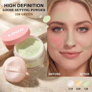 Poudre Libre Matifiante en Gros, Contrôle du Sébum, Imperméable, Longue Tenue, Fixatrice de Maquillage, Fini Lisse et Mat, Cosmétique Beauté - Product Image 1