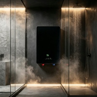 Thermostat intelligent à affichage numérique mural, chauffe-eau électrique instantané pour salle de bain domestique