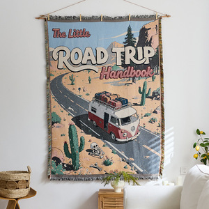 <span class=keywords><strong>Tapisserie</strong></span> murale en tissu géométrique vintage de style ethnique américain - Décoration murale B&B, toile de fond en coton, <span class=keywords><strong>tapisserie</strong></span> suspendue - Product Image 2