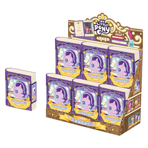 Lot de 8 boîtes en gros AULDEY My Little Pony Poni Mochi - Boîte mystère de collection luminescente pour l'école de l'amitié - Product Image 3