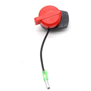 Interruptor de encendido de bomba de agua de un solo cable para motor de gasolina GX160 GX390 2KW 3KW, interruptor de palanca de plástico - Product Image 1