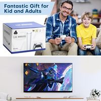 M15 Clé de Jeu HD avec Plus de 20000 Jeux, Manette Sans Fil 2.4 GHz, Console de Jeu Vidéo Classique Arcade Portable 2025 pour Télévision et Maison