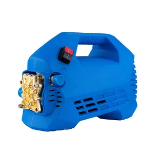 1800 Watts 150 Bars 8L/ Min Water Flow Rate,6 M Outlet Hose Cleaning Washer High Pressure Pump Machine