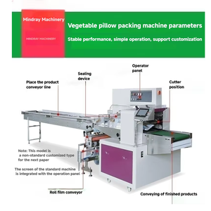 Manufacturer Price Automatic <strong>Baby</strong> <strong>Diaper</strong> Tissue Paper Napkin Pillow Type Vertical Horizontal Packing <strong>Machine</strong> - Product Image 2