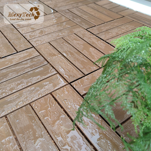 Mexytech 2019 Ban Công Ngoài Trời <span class=keywords><strong>DIY</strong></span> Decking Gạch Gỗ Nhựa Composite Sàn Cho Vườn - Product Image 1