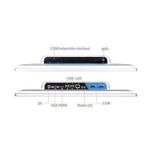 Pc computer all-in-one touch lcd senza ventola resistivo industriale da 21,5 pollici ctfly per terminale self-service bancario - Product Image 4