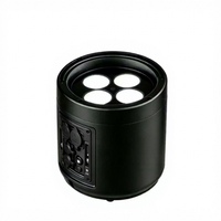 Projecteur LED RGBWAUV sans fil IP65 4*20W à batterie, télécommande, étanche, pour fêtes, mariages, DJ, discothèques, clubs