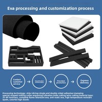 Boîte à outils en mousse EVA avec doublure intérieure, traitement personnalisé, anti-humidité, antichoc, écologique, inodore, ignifuge