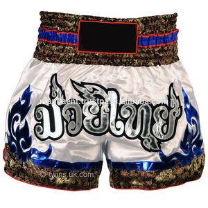 Venta al por mayor de la fábrica liso elástico lucha Mma Boxeo Muay Thai artes marciales lucha cortos Plus tamaño - Product Image 1
