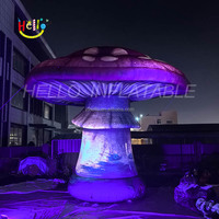 Grand accessoire de champignon gonflable à Led décor de champignons de festival d'éclairage champignon gonflable géant pour la décoration de fête en plein air