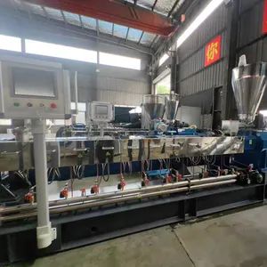 GS-mach <strong>Plastic</strong> Granules Production Line Pvc Pelletizing <strong>Machine</strong> <strong>Plastic</strong> Raw Material Twin Screw <strong>Extruders</strong> Parallel <strong>Machine</strong> - Product Image 3