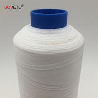 Benang Jahit PTFE Tahan Suhu Tinggi, Tahan Panas, Gesekan Rendah, Tahan Asam Alkali, Tahan Lama, Anti UV