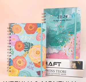 2024 di personalizzazione-2025 mensile agenda planner a4 in pelle con raccoglitore ad anelli quaderno <span class=keywords><strong>per</strong></span> la lavorazione del <span class=keywords><strong>legno</strong></span> - Product Image 2