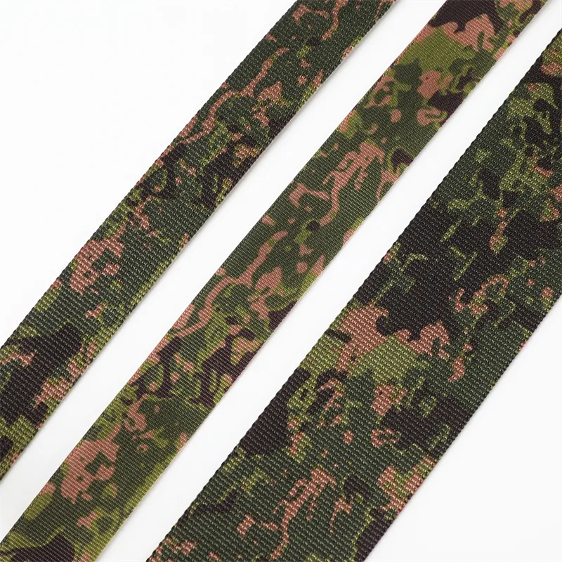 Oem Custom Design Tecer Meia Polegada Tático Camo Camuflagem Fita Philippine Mil Spec Tático Irr Webbing