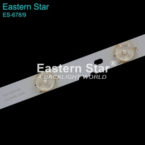 Bande lumineuse LED ES-678 315D-Lens9SX3 DLE130529 pour <span class=keywords><strong>Philco</strong></span> Ph32N62DGB, lot de 3, 592 mm - Product Image 6