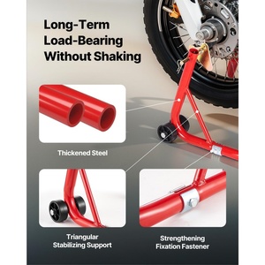 Support de <span class=keywords><strong>moto</strong></span> 850 lb, combo avant et <span class=keywords><strong>arrière</strong></span>, support de paddock universel avec bobines de bascule U+L pour Yamaha Suzuki - Product Image 5